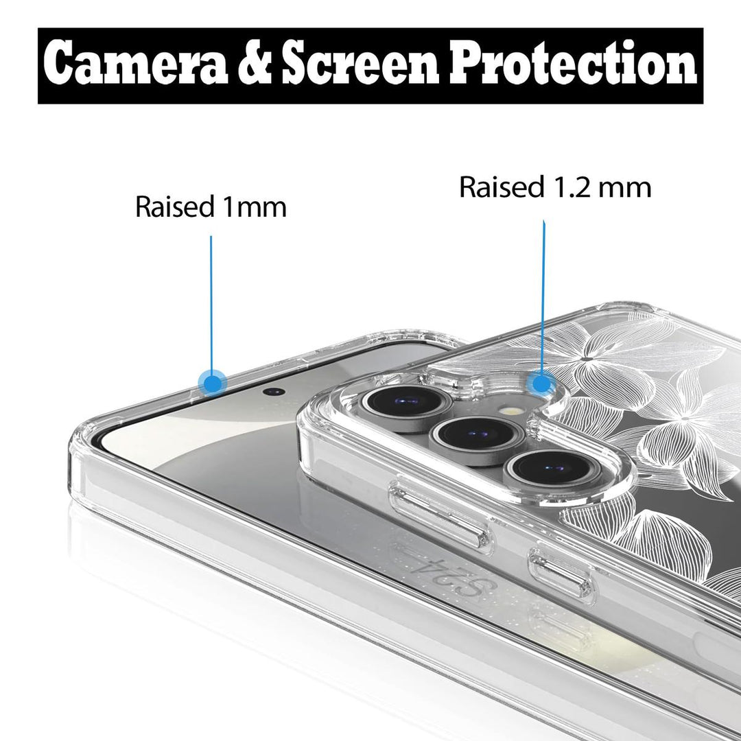 FloralShield for Galaxy S24 Plus - DOKUTRONIX