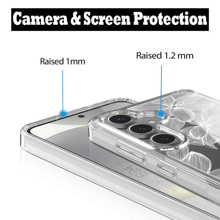FloralShield for Galaxy S24 Plus - DOKUTRONIX