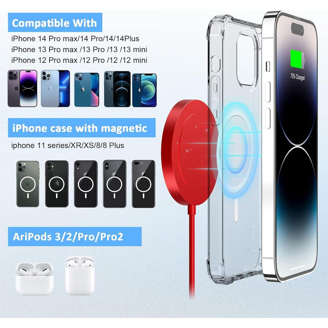 RedMag Wireless Charger for iPhone - DOKUTRONIX