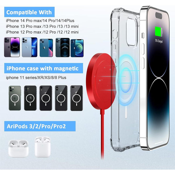 RedMag Wireless Charger for iPhone - DOKUTRONIX