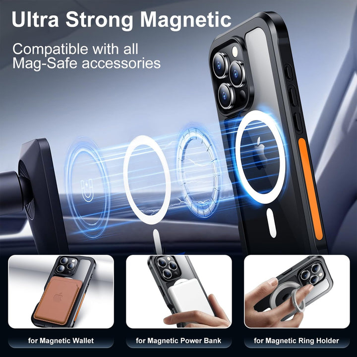 Red2Fire iPhone 16 Pro Max Rugged MagSafe Case - DOKUTRONIX