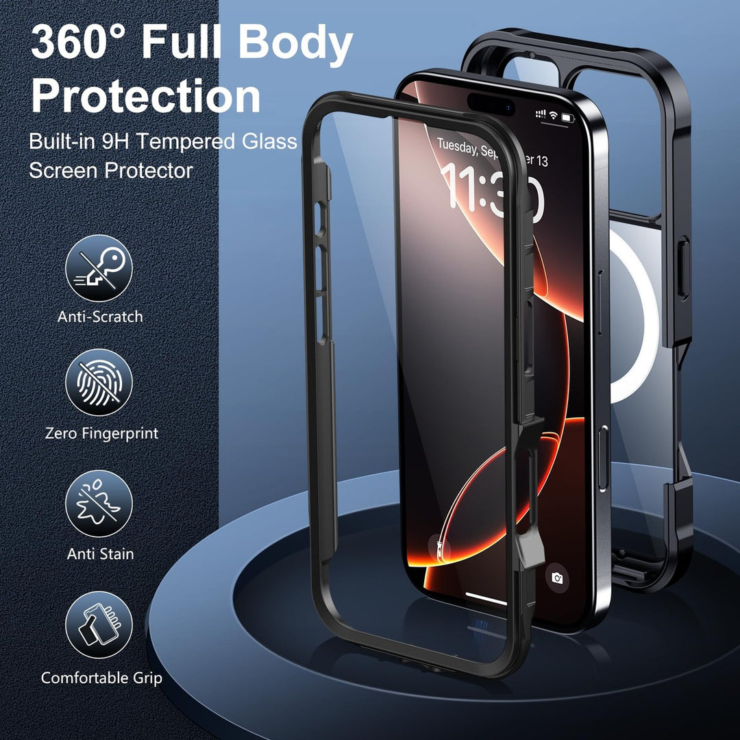 Red2Fire iPhone 16 Pro Max Rugged MagSafe Case - DOKUTRONIX