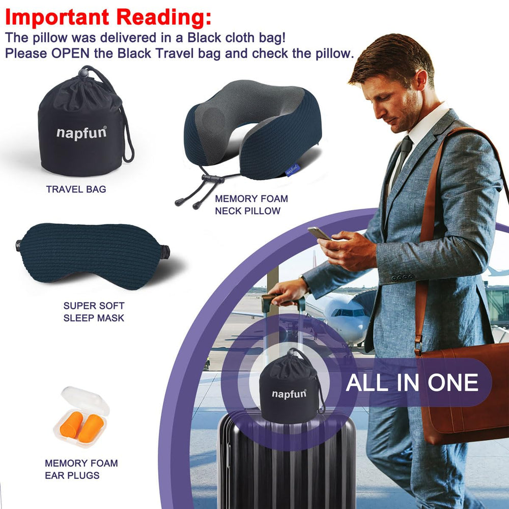 RestEase Memory Neck Pillow - DOKUTRONIX