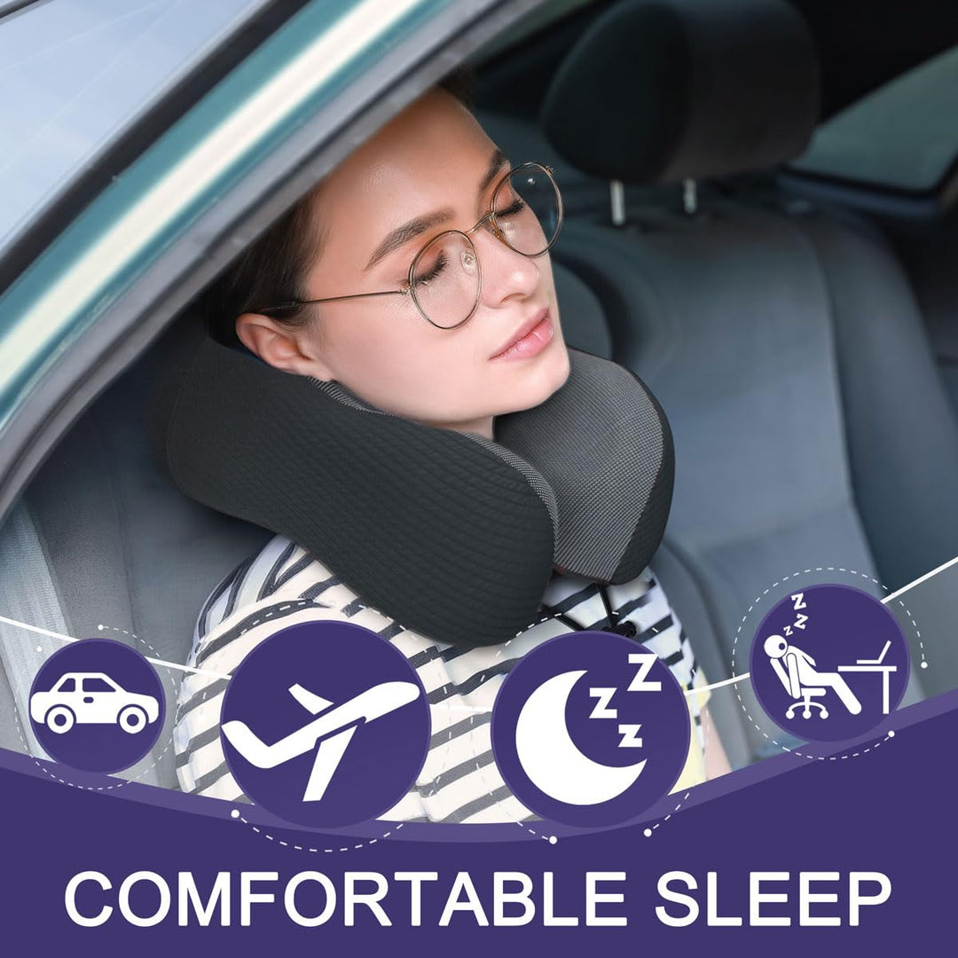 RestEase Memory Neck Pillow - DOKUTRONIX