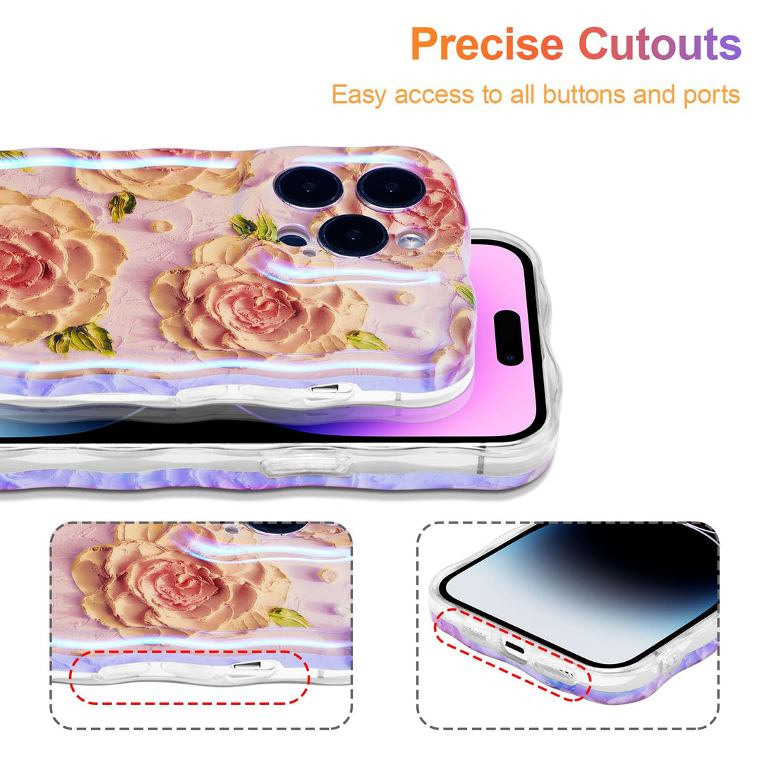 Vintage Bloom Glossy iPhone 13 Pro Case - DOKUTRONIX
