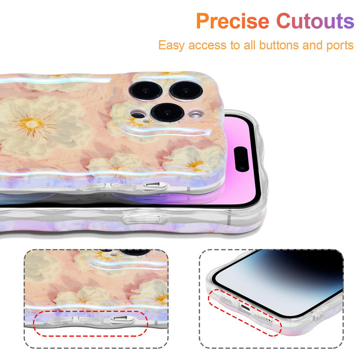 Retro Pink Glossy iPhone 13 Pro Case - DOKUTRONIX