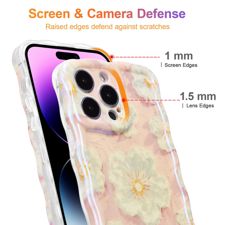Retro Pink Glossy iPhone 13 Pro Case - DOKUTRONIX