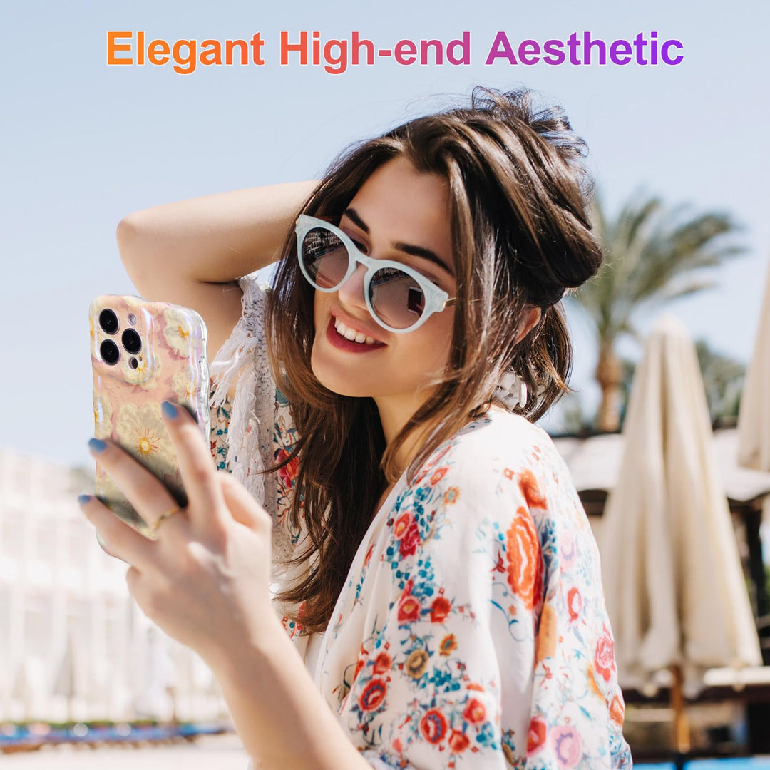 Retro Pink Glossy iPhone 13 Pro Case - DOKUTRONIX