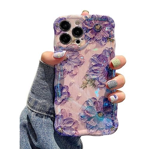 Floral Wave Retro Case for iPhone 13 Pro - DOKUTRONIX