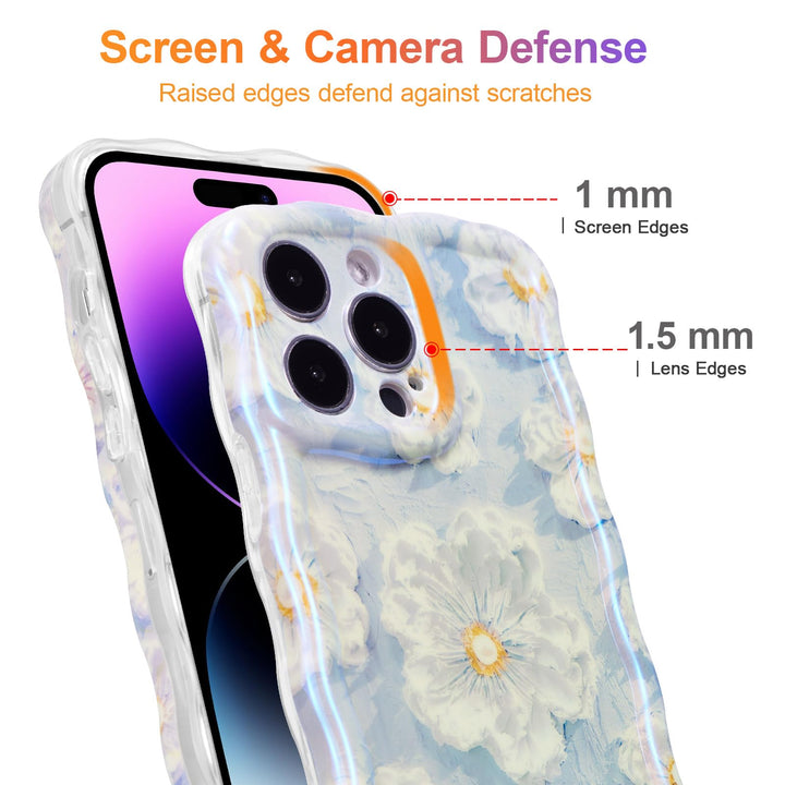 Retro Bloom Laser Case for iPhone 13 Pro - DOKUTRONIX