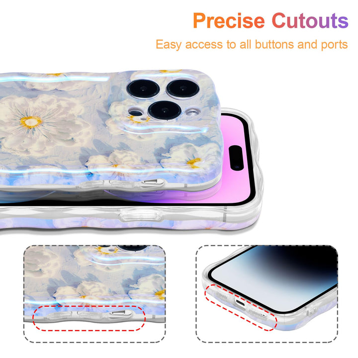 Retro Bloom Laser Case for iPhone 13 Pro - DOKUTRONIX