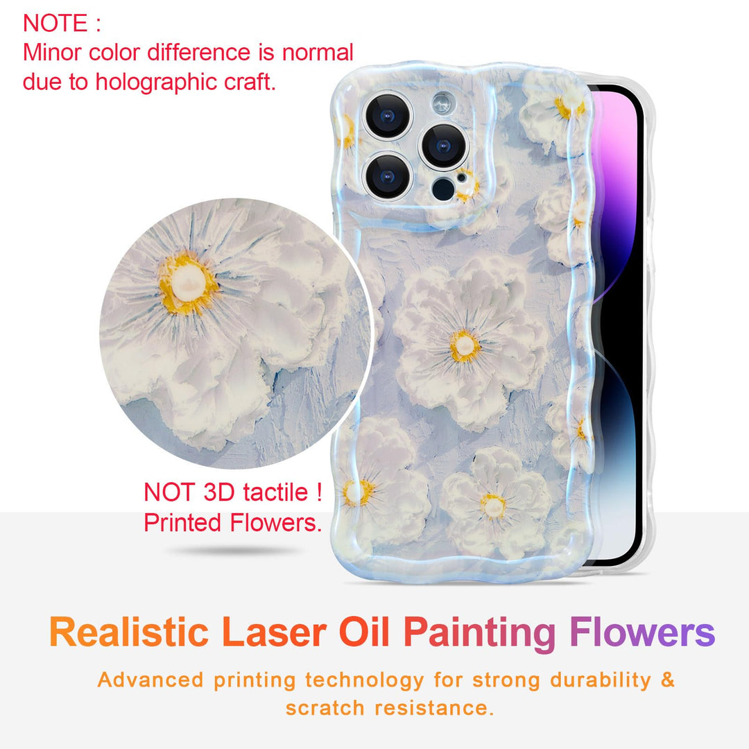 Retro Bloom Laser Case for iPhone 13 Pro - DOKUTRONIX