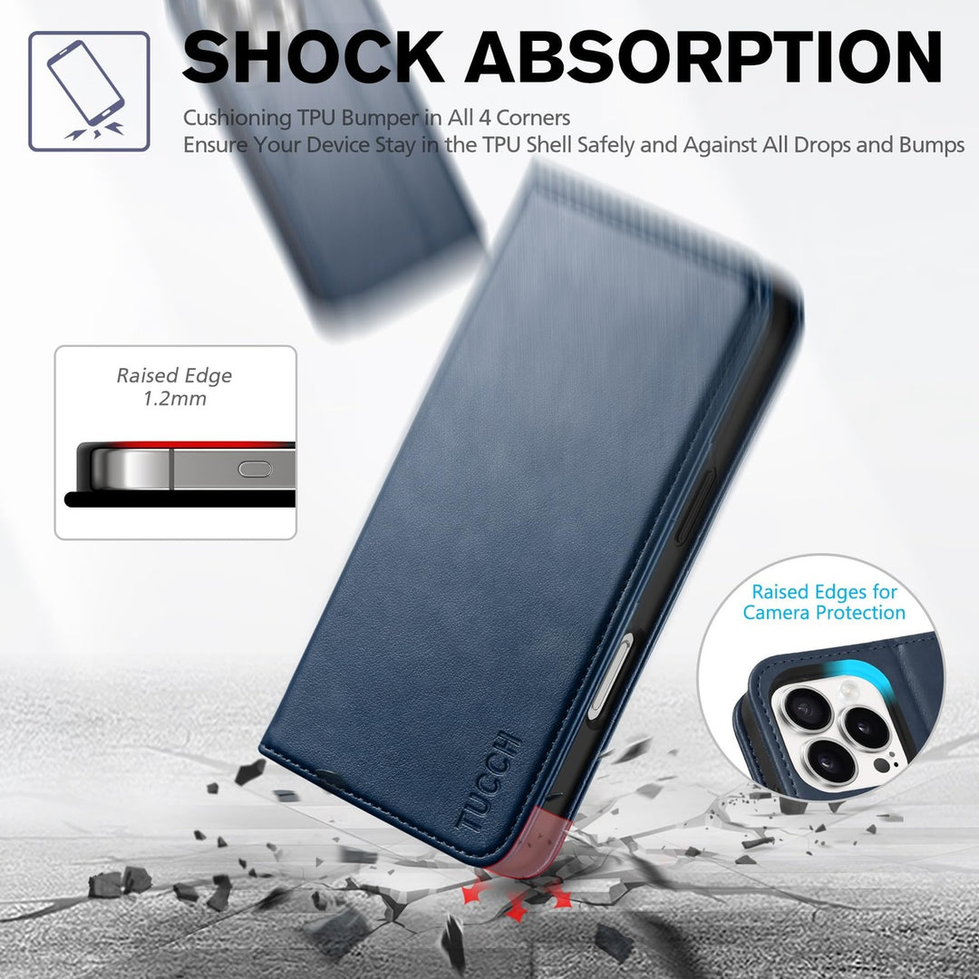 RFID Wallet Case for iPhone 16 Pro - DOKUTRONIX