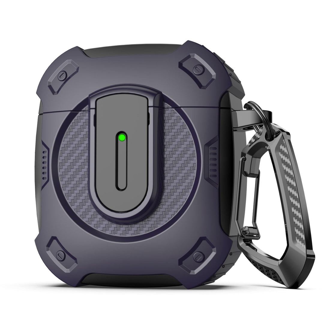 ArmorGuard AirPod Case with Cleaner Kit - Black - DOKUTRONIX