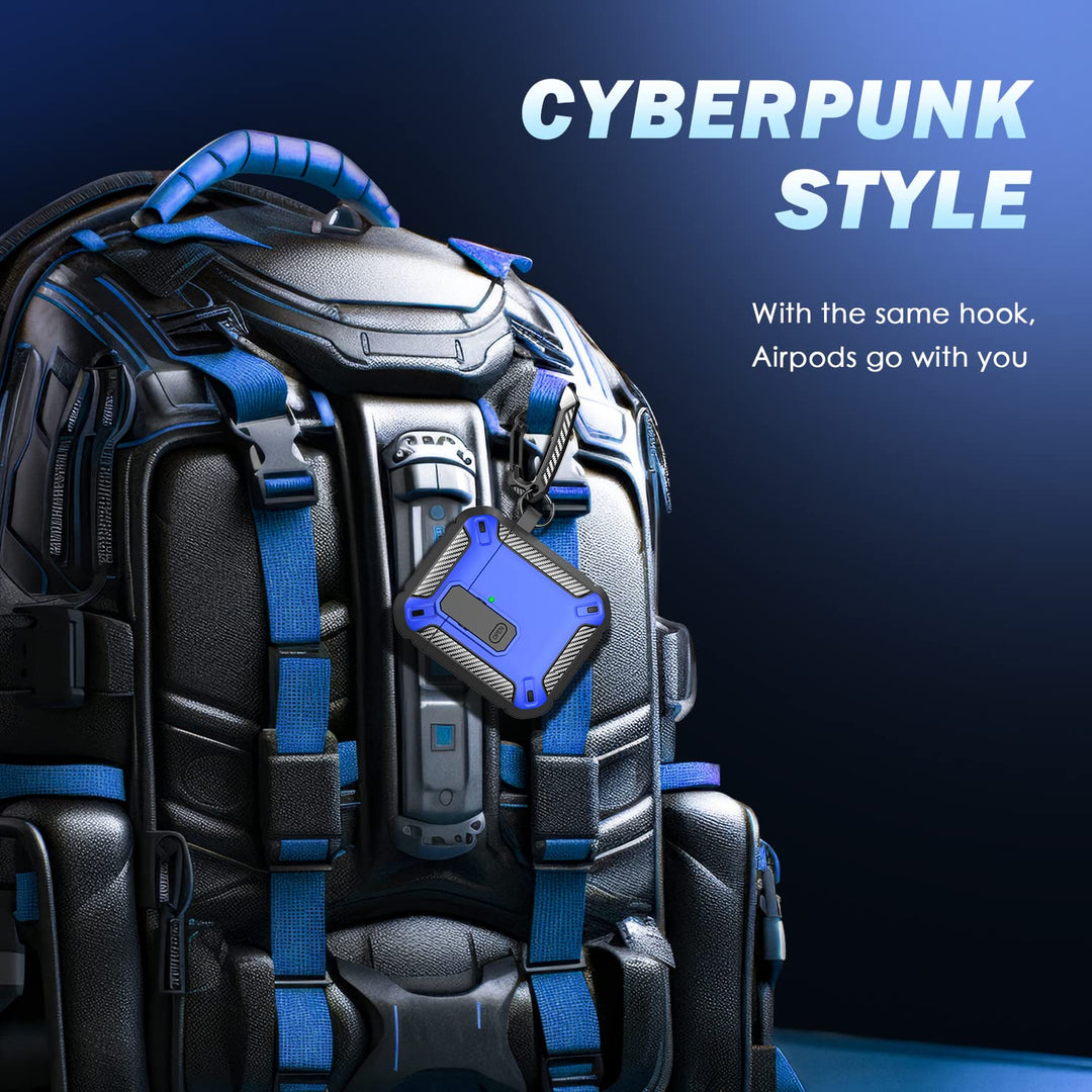 ArmorGuard AirPod Case with Cleaner Kit - Black - DOKUTRONIX