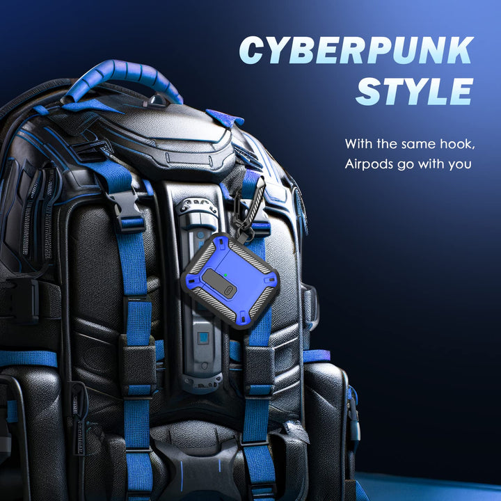 ArmorGuard AirPod Case with Cleaner Kit - Black - DOKUTRONIX