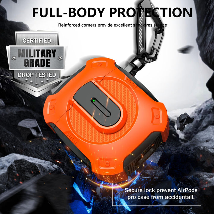 ArmorGuard AirPod Case with Cleaner Kit - Black - DOKUTRONIX