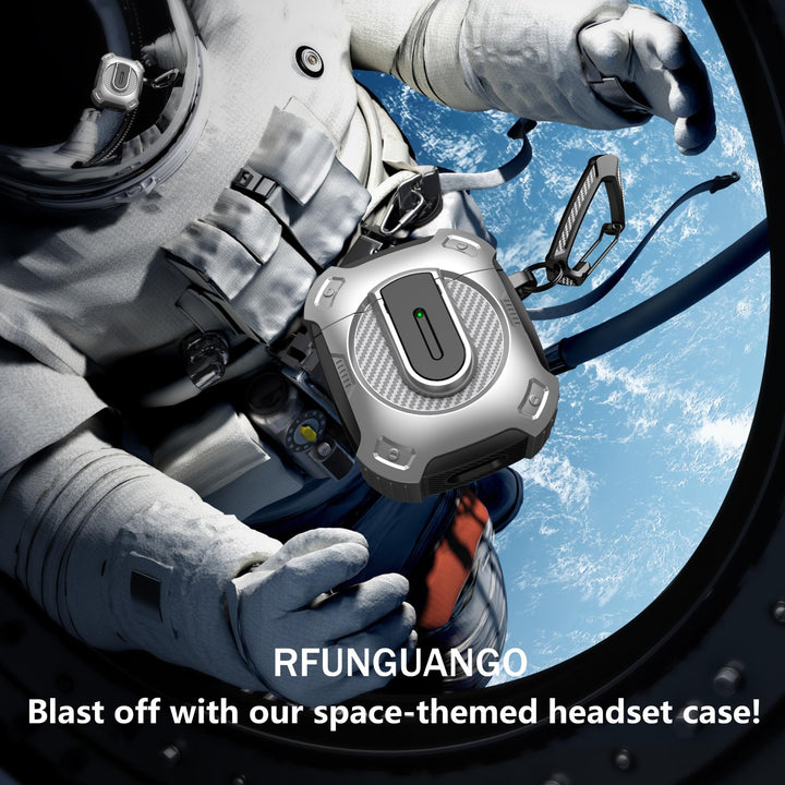 ArmorGuard AirPod Case with Cleaner Kit - Black - DOKUTRONIX