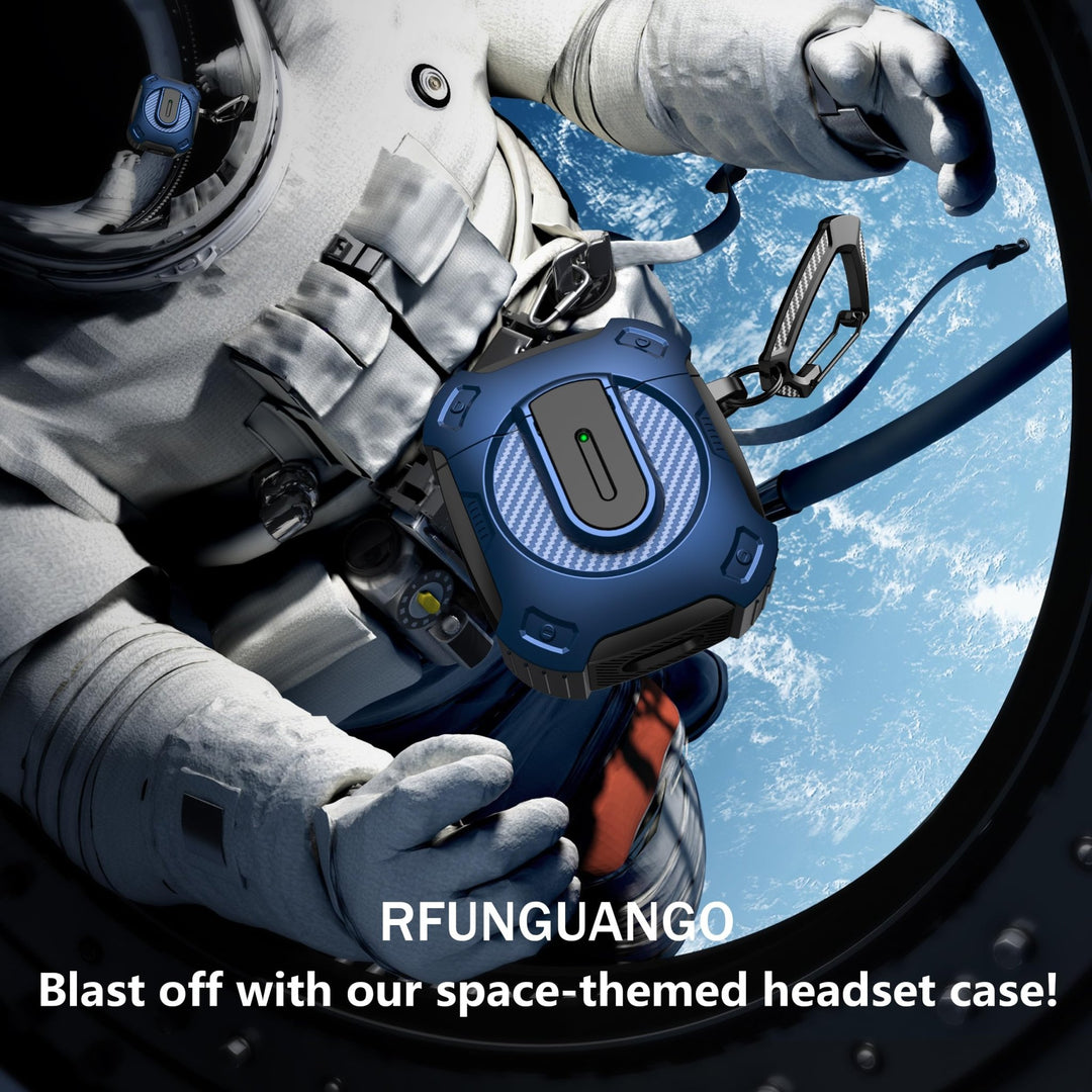 ArmorGuard AirPod Case with Cleaner Kit - Black - DOKUTRONIX