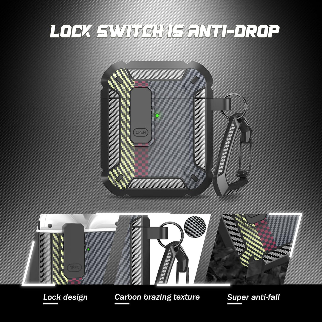 ArmorGuard AirPod Case with Cleaner Kit - Black - DOKUTRONIX