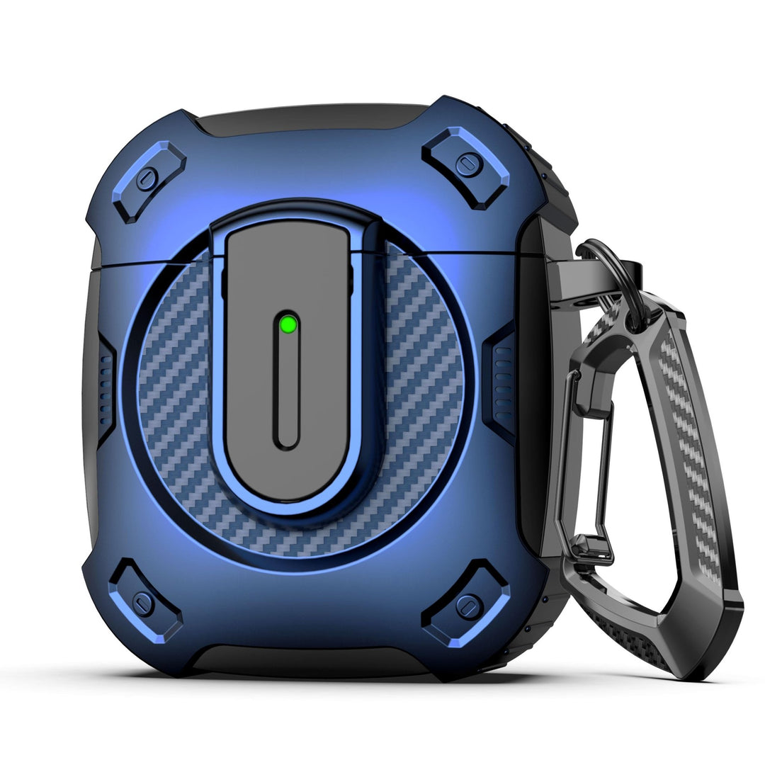 ArmorGuard AirPod Case with Cleaner Kit - Black - DOKUTRONIX