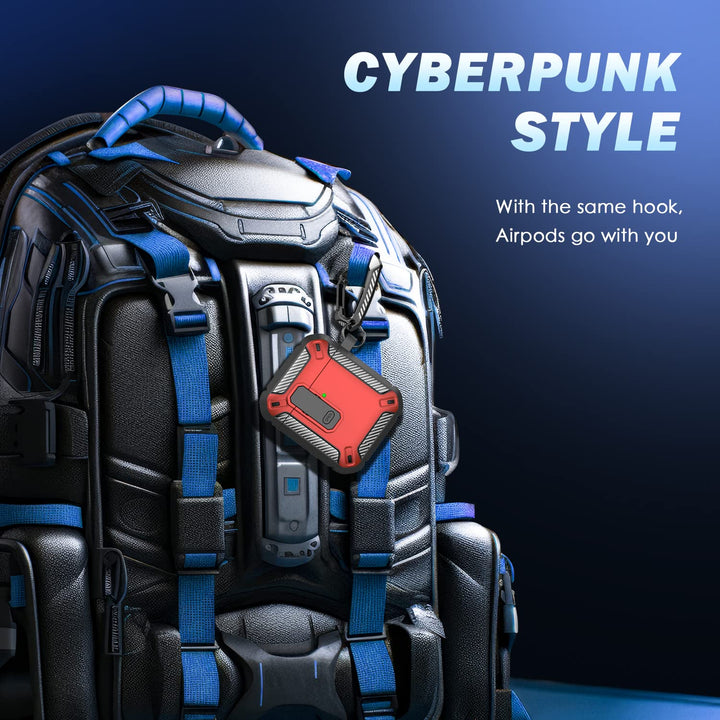 ArmorGuard AirPod Case with Cleaner Kit - Black - DOKUTRONIX