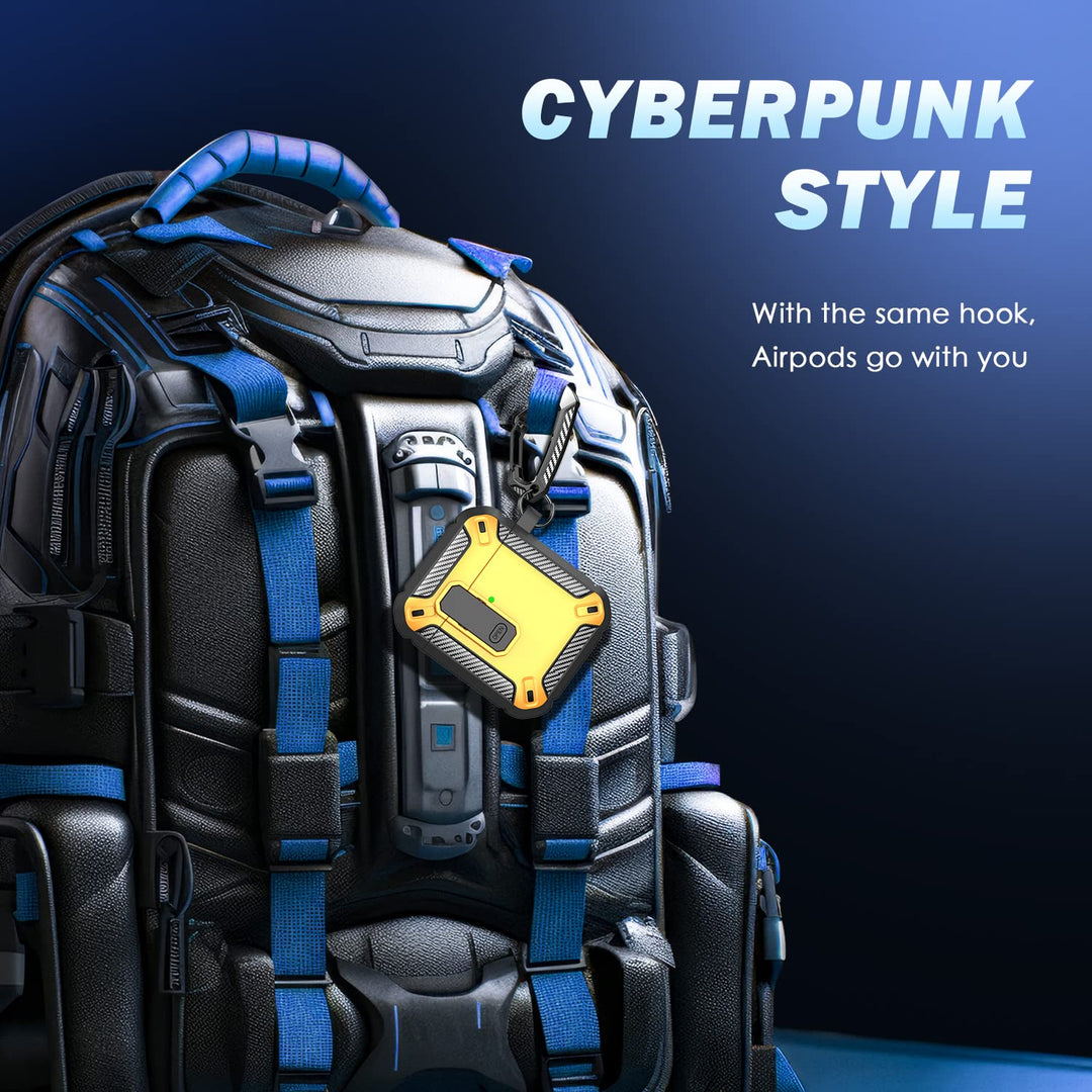 ArmorGuard AirPod Case with Cleaner Kit - Black - DOKUTRONIX