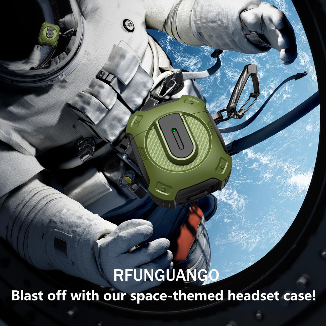 ArmorGuard AirPod Case with Cleaner Kit - Black - DOKUTRONIX