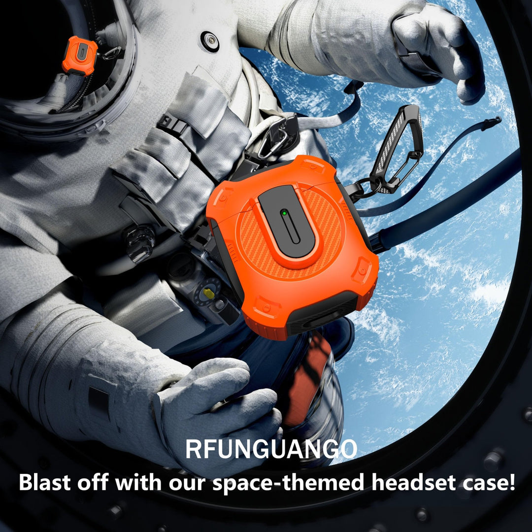 ArmorGuard AirPod Case with Cleaner Kit - Black - DOKUTRONIX