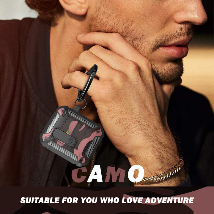 ArmorGuard AirPod Case with Cleaner Kit - Black - DOKUTRONIX