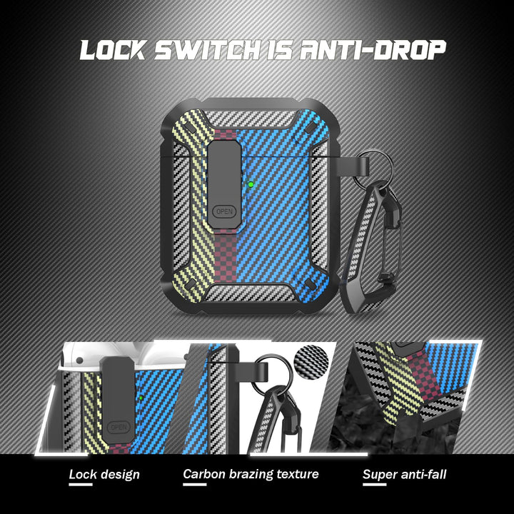 ArmorGuard AirPod Case with Cleaner Kit - Black - DOKUTRONIX