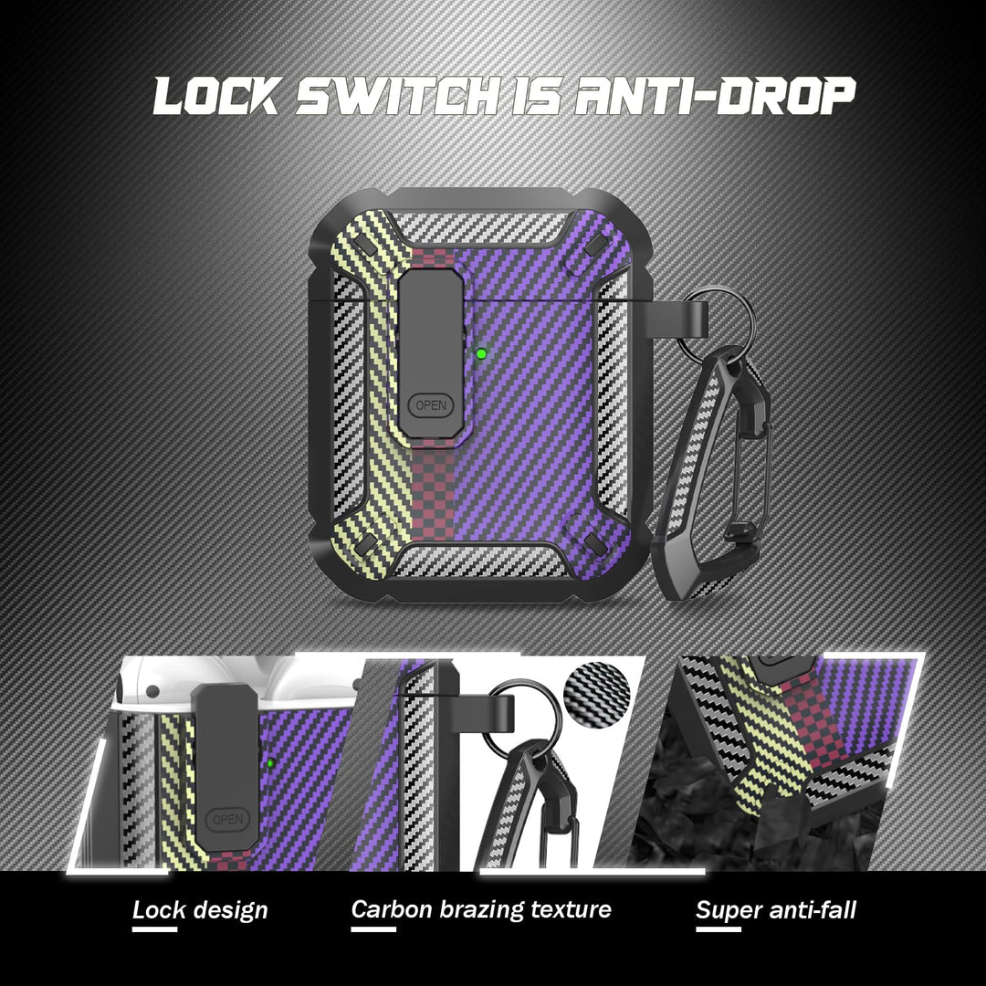 ArmorGuard AirPod Case with Cleaner Kit - Black - DOKUTRONIX