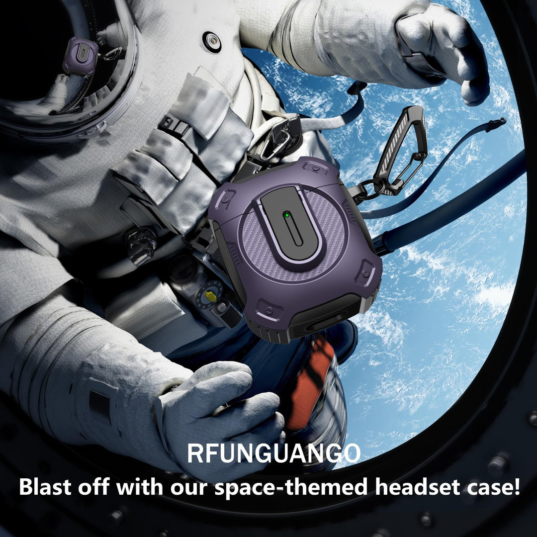 ArmorGuard AirPod Case with Cleaner Kit - Black - DOKUTRONIX