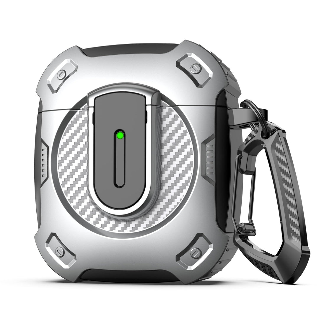 ArmorGuard AirPod Case with Cleaner Kit - Black - DOKUTRONIX