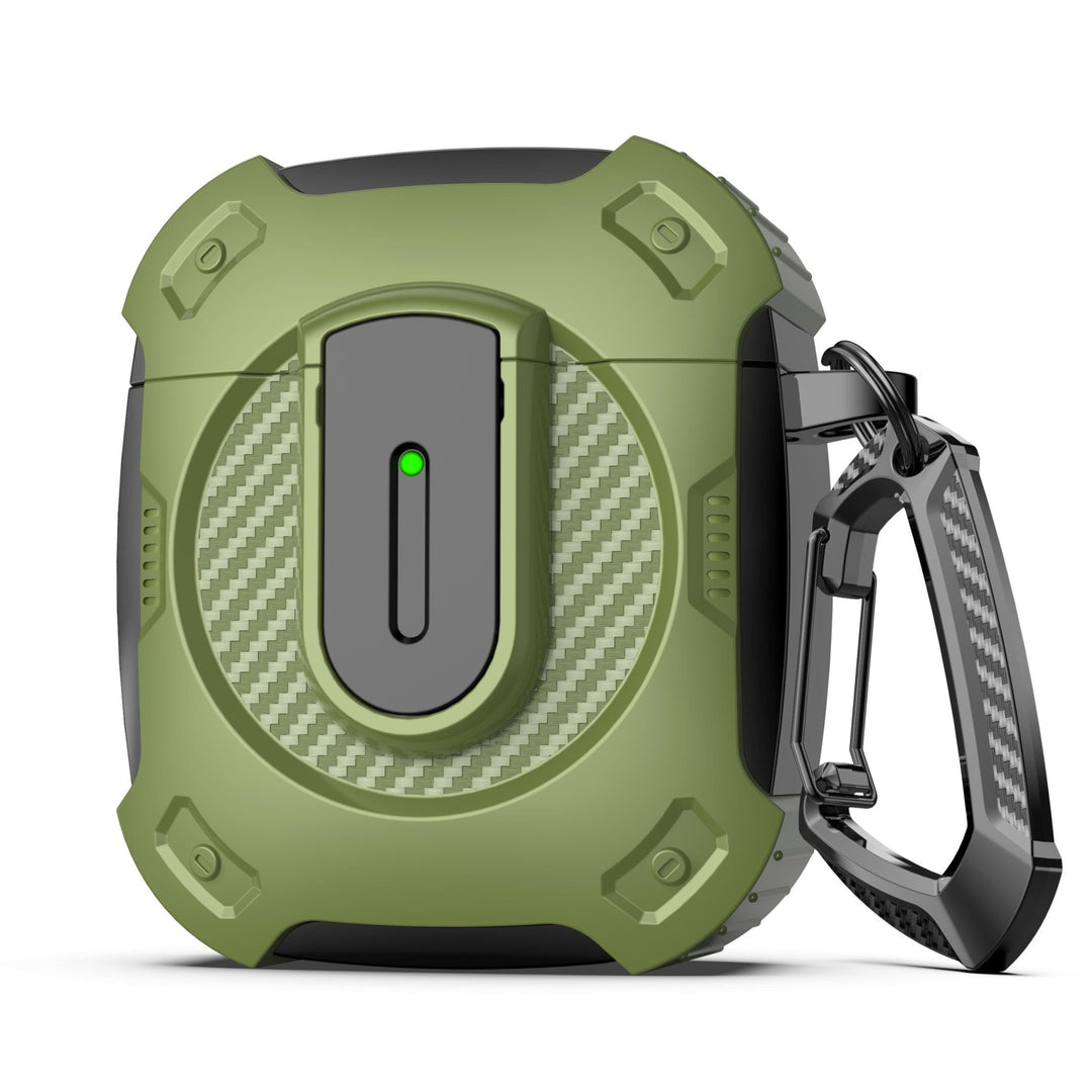 ArmorGuard AirPod Case with Cleaner Kit - Black - DOKUTRONIX