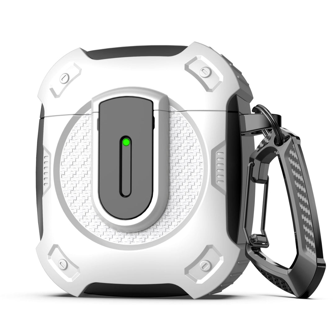 ArmorGuard AirPod Case with Cleaner Kit - Black - DOKUTRONIX