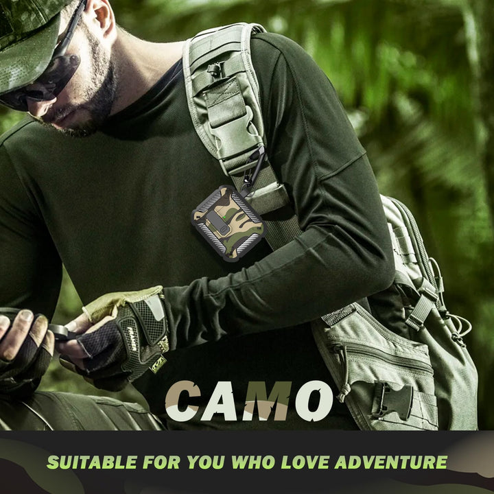 ArmorGuard AirPod Case with Cleaner Kit - Black - DOKUTRONIX