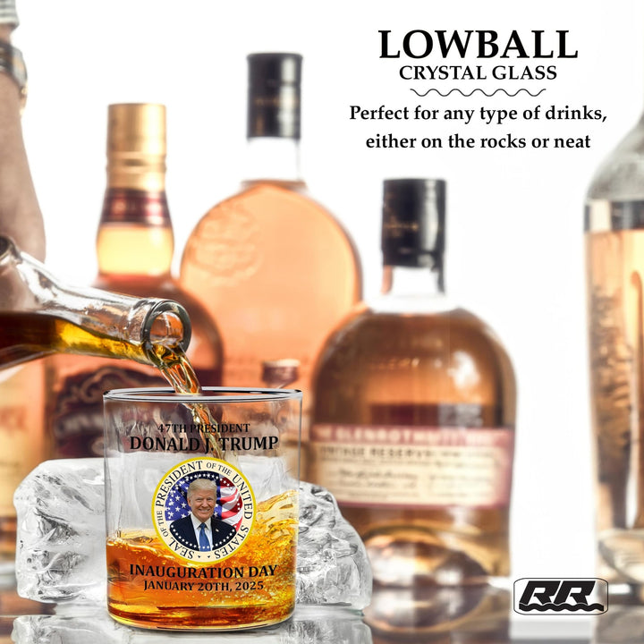 2025 Inauguration Whiskey Glass - DOKUTRONIX