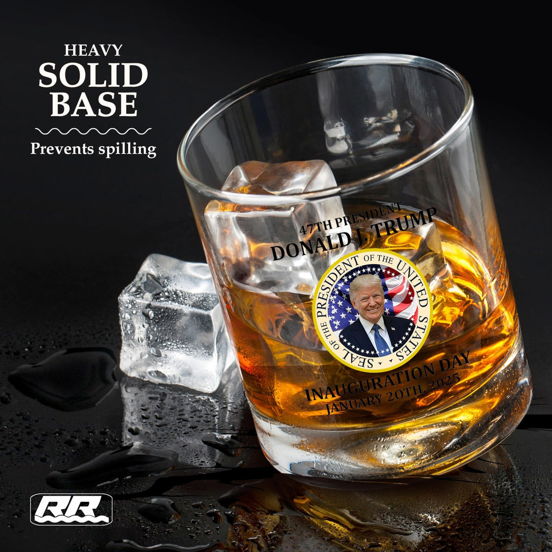 2025 Inauguration Whiskey Glass - DOKUTRONIX
