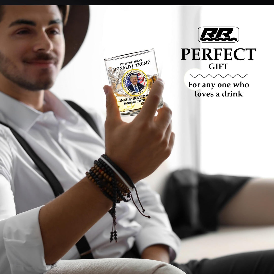 2025 Inauguration Whiskey Glass - DOKUTRONIX