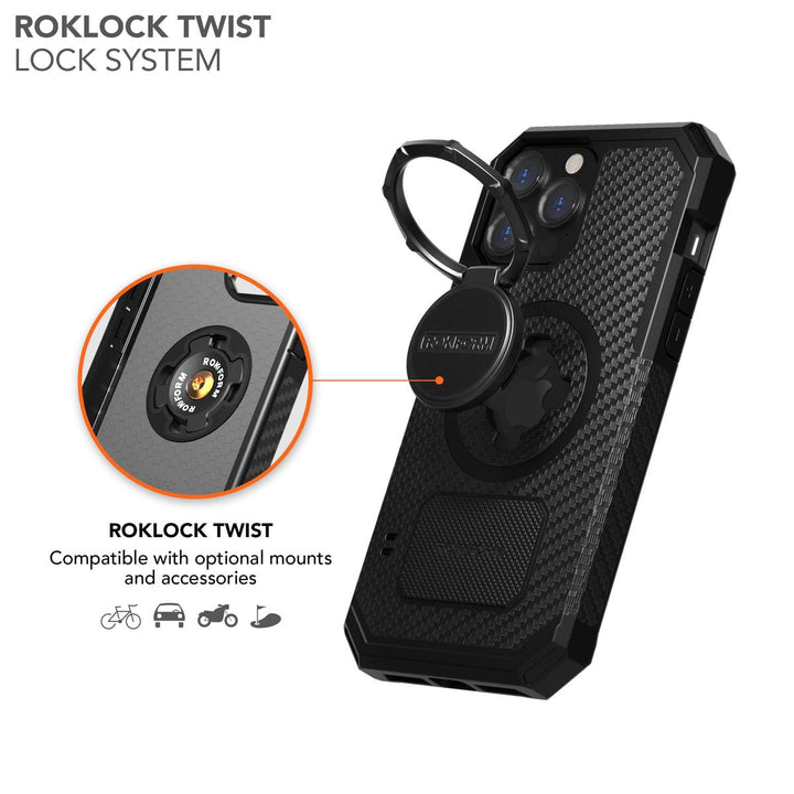 Rokform Rugged Max iPhone Case with Magnetic Lock - DOKUTRONIX