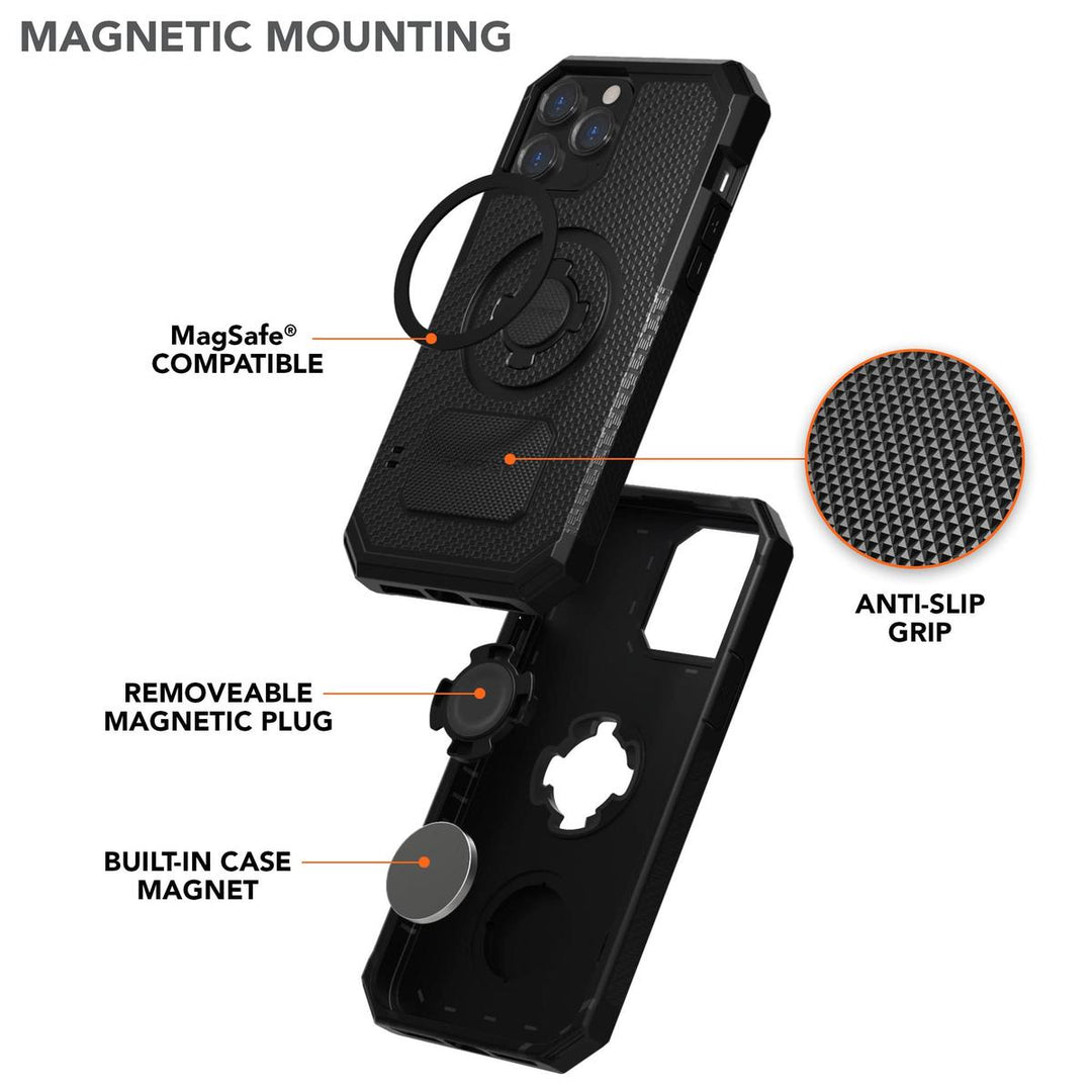 Rokform Rugged Max iPhone Case with Magnetic Lock - DOKUTRONIX