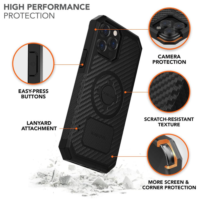 Rokform Rugged Max iPhone Case with Magnetic Lock - DOKUTRONIX