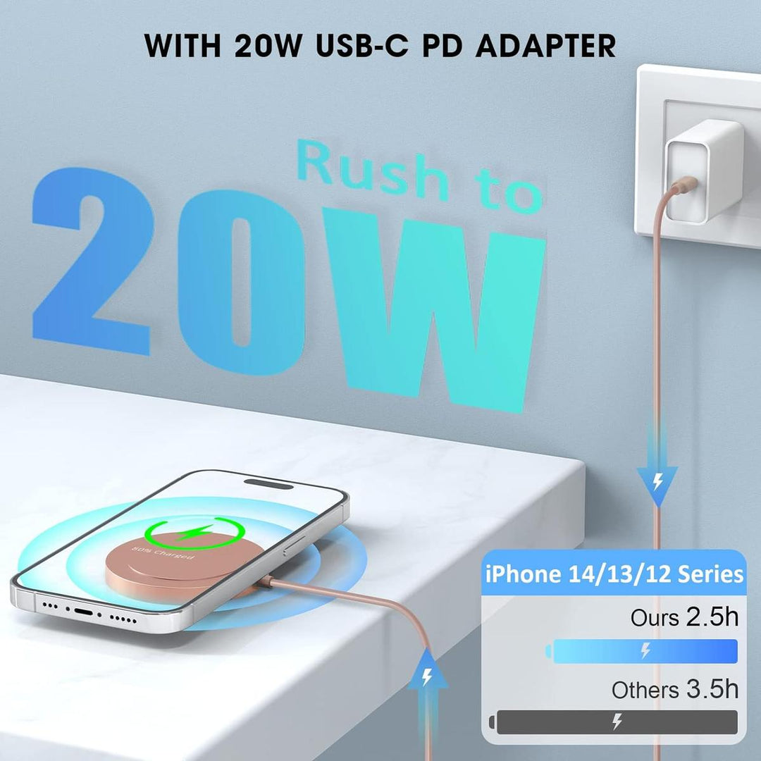 RoseGold Mag-Safe for iPhone - DOKUTRONIX