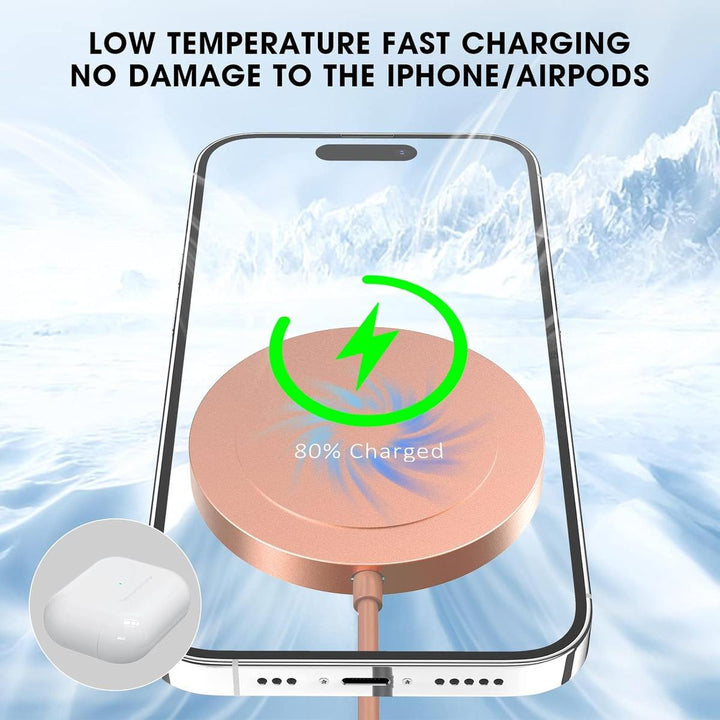 RoseGold Mag-Safe for iPhone - DOKUTRONIX