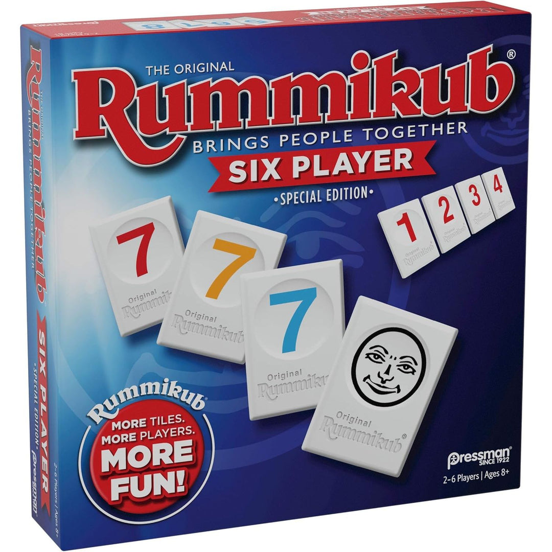 Rummikub 6-Player Edition: More Tiles, More Fun! - DOKUTRONIX