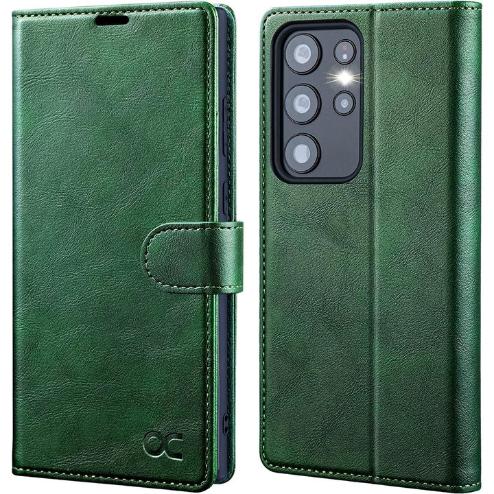 S23 Ultra 5G Wallet Case: RFID, Stand, Slots - DOKUTRONIX