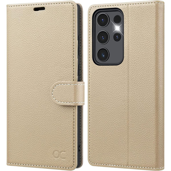 S23 Ultra 5G Wallet Case: RFID, Stand, Slots - DOKUTRONIX