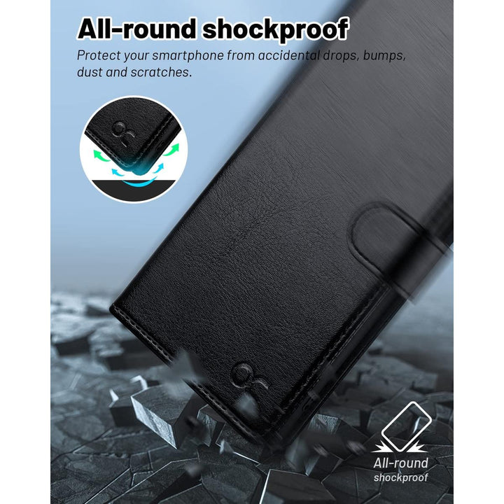 S23 Ultra 5G Wallet Case: RFID, Stand, Slots - DOKUTRONIX