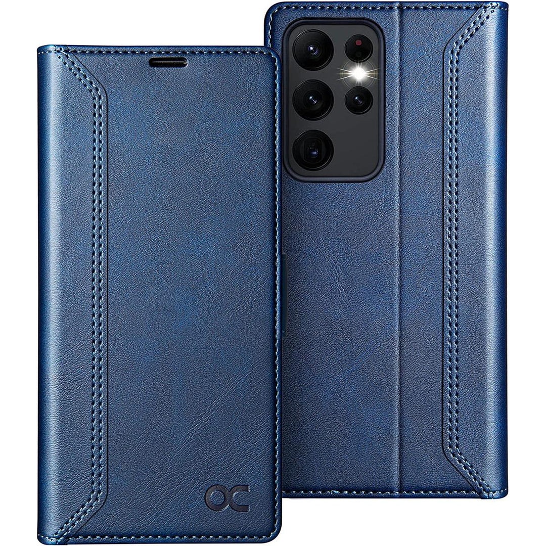 S23 Ultra 5G Wallet Case: RFID, Stand, Slots - DOKUTRONIX